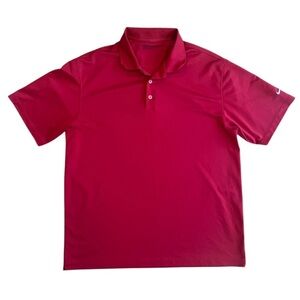 NIKE Golf Men’s Red Polo Shirt Size XL